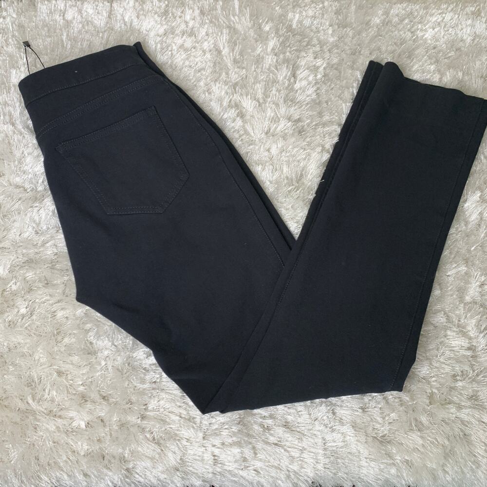 MM Lafleur Lightweight Skinny Technical Pants Sz 0 Black